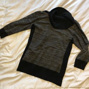 Cowl Neck 3/4 Sleeve Top
